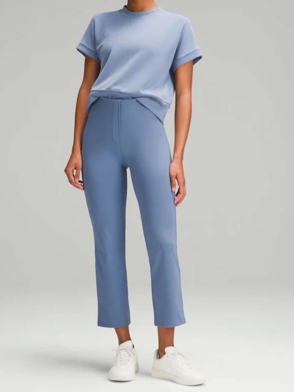 lululemon athletica Oasis Blue Straight-Leg  Ankle Pants - Picture 2 of 5
